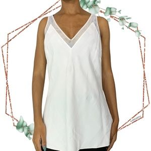 NWT Ted baker elten mesh trim woven detail cami 4